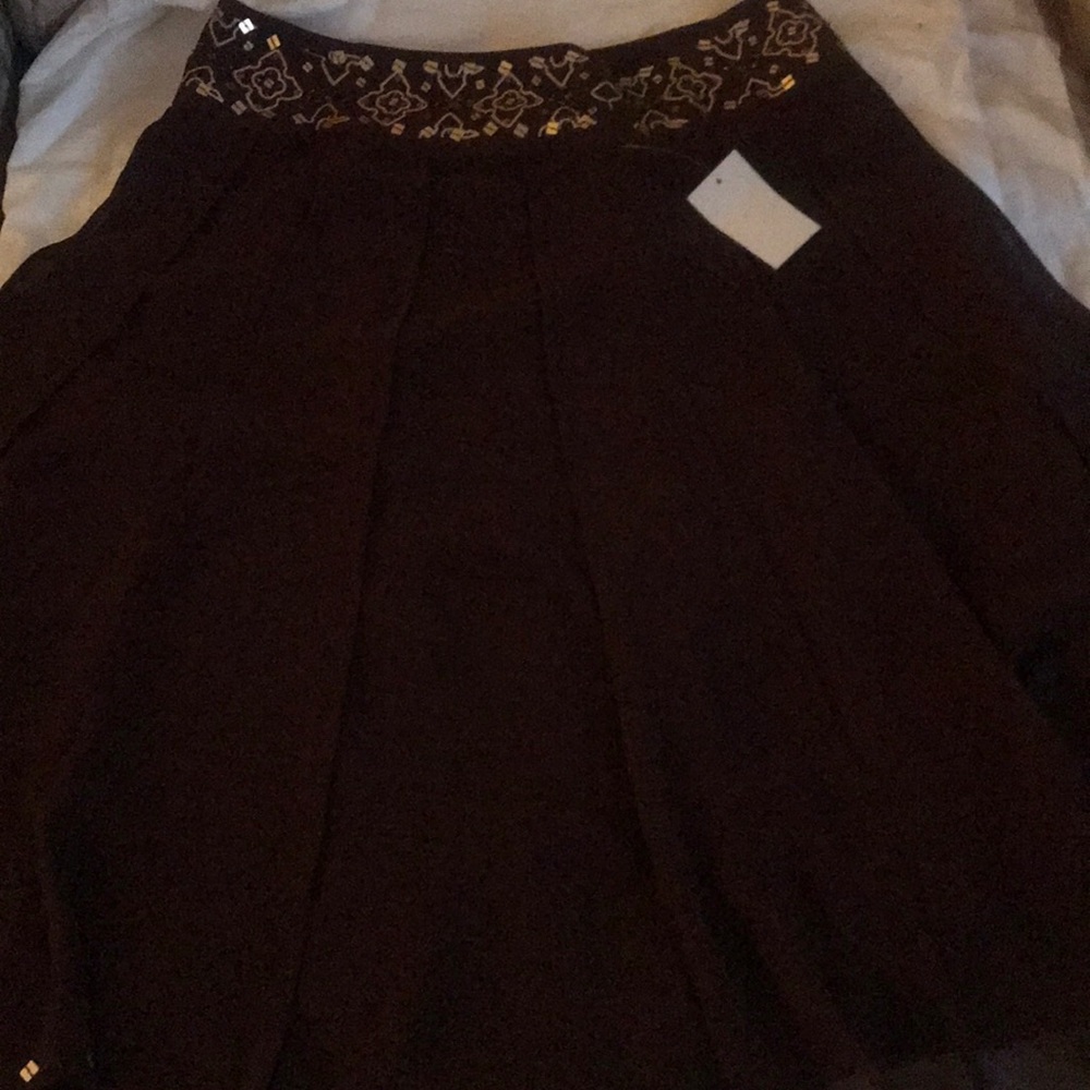 Brown Designer Skirt